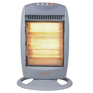 Stufa alogena elettrica VINCO 1200W – Stufetta economica