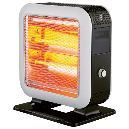 Stufa elettrica al quarzo doppio pannello VINCO 1200W