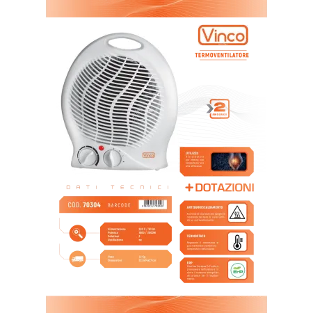 scheda tecnica Caldobagno art 70304