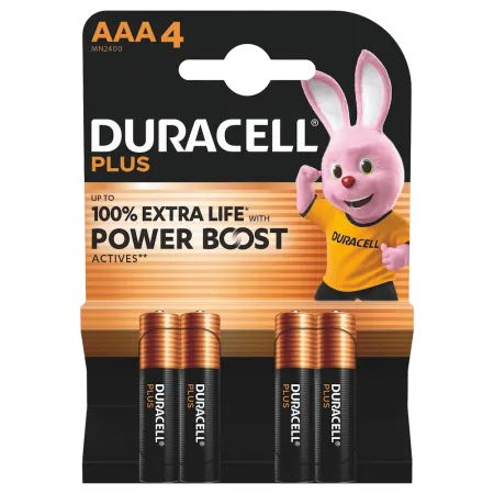 Batteria AA Stilo Duracell Power Boost blister da 4 pezzi