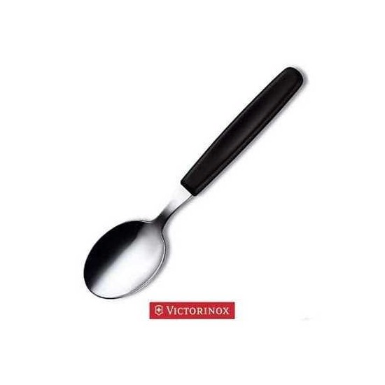 Cucchiai in Acciaio Inox e manico Nero in PoliPropilene