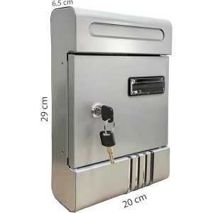 Cassette postali Condominiali Silver - Cassetta per le lettere 2