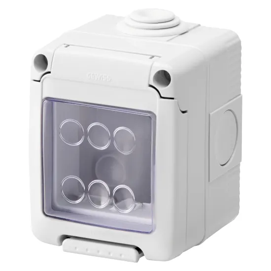 Scatola Gewiss Stagno GW27042 Contenitore 2 Moduli IP55