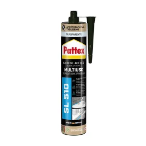 Silicone Trasparente Pattex SL510  – Silicone Acetico 280ml