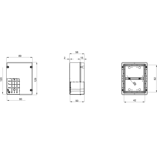 Misure Cassetta Derivazione Gewiss 12×80