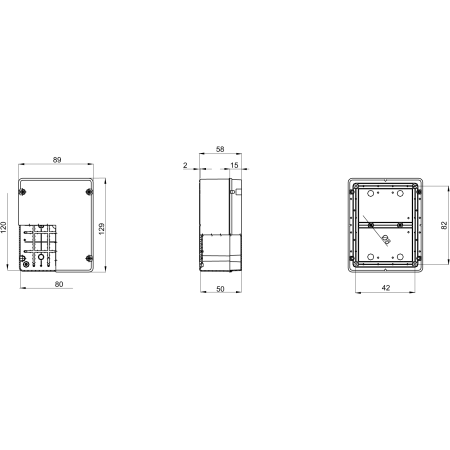 Misure Cassetta Derivazione Gewiss 12×80