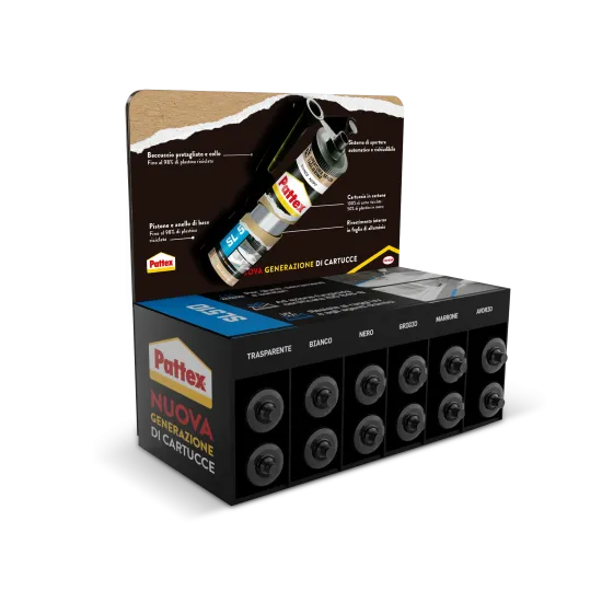 Pattex Sigillante Silicone Acetico 280ml SL510 - Marrone