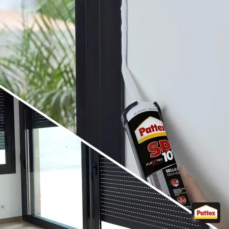Sigillante Adesivo Forte su finestre.