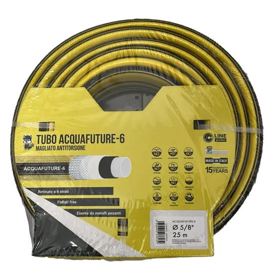 Tubo Acqua per Giardino 25m teato con 6 strati