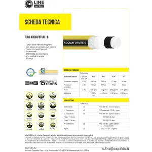 Tubo Acqua per Giardino 25m teato con 6 strati 2