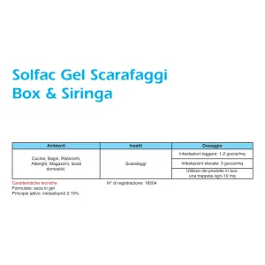 Solfac Gel scarafaggi box 2