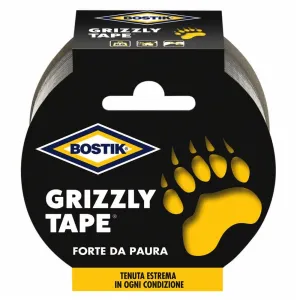 Nastro telato adesivo Bostik Grizzly Tape - Nastro Grigio