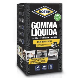 Bostik Gomma Liquida - Kit Plastica liquida per riparazioni