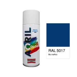 Bomboletta Vernice Spray Acrilico - RAL 5017 Blu Traffico