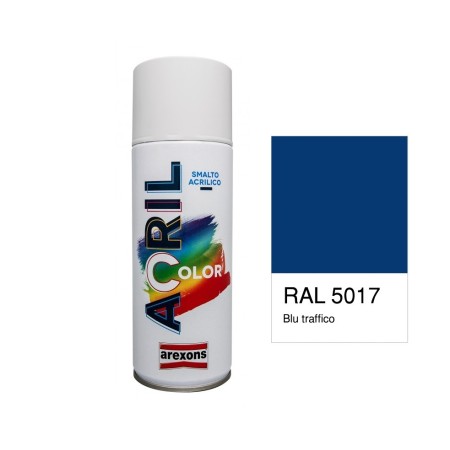 Bomboletta Vernice Spray Acrilico - RAL 5017 Blu Traffico