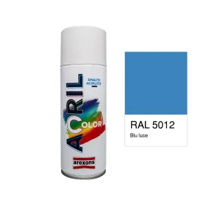 Spray acrilico Arexons - Smalto Blu Chiaro RAL 5012 400ml