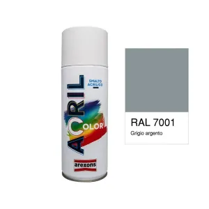 Spray Smalto ACRILCOLOR RAL7001 - Color Grigio Argento 400ml