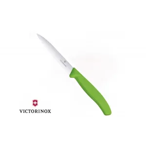Coltello Victorinox da Tavola Seghettato 10cm – Manico Verde