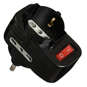 Electraline Multipresa - Adattatore Spina con Interruttore