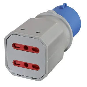 Presa Industriale Electraline - Adattatore per prese Bipasso