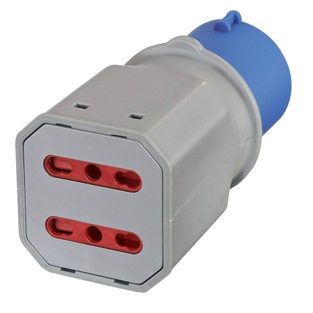 Presa Industriale Electraline - Adattatore per prese Bipasso