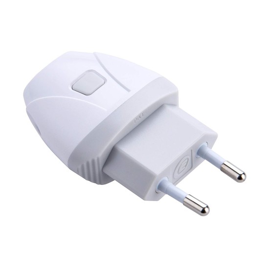 Lampada di Emergenza LED Electraline Bianco - Luce Notturna