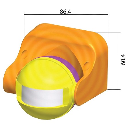 Dimensioni di Electraline Rilevatore di Movimento
