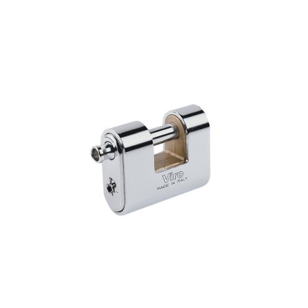 Lucchetto Panzer corpo in ottone e corazza acciaio 3 mm - 4116.69