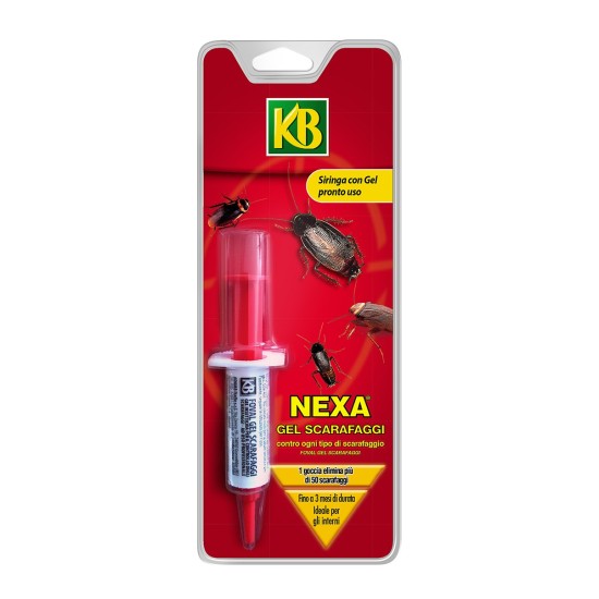 NEXA GEL SCARAFAGGI SIRINGA GEL INSETTICIDA PER SCARAFAGGI 5g