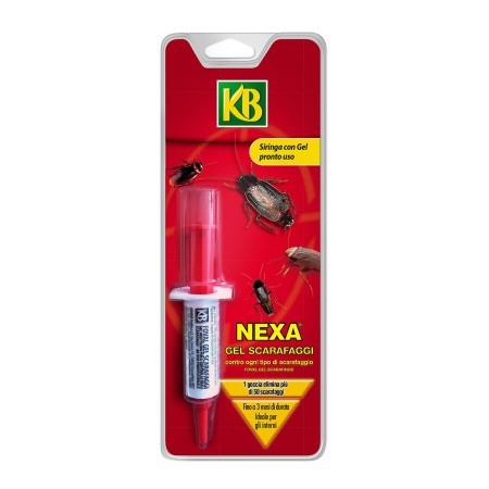 NEXA GEL SCARAFAGGI SIRINGA GEL INSETTICIDA PER SCARAFAGGI 5g