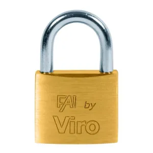 Lucchetto Viro Rettangolare in Ottone per porte - art. 550