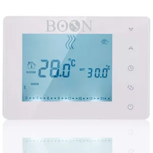 Cronotermostato wireless BOON Bianco