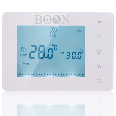 Cronotermostato wireless BOON Bianco