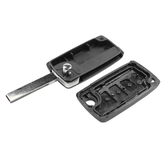 COVER CHIAVE TELECOMANDO CITROEN PEUGEOT 2 TASTI HU83