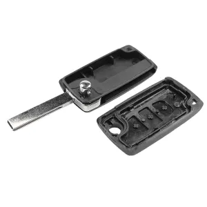 COVER CHIAVE TELECOMANDO CITROEN PEUGEOT 3 TASTI HU83 2