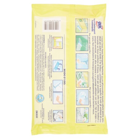 SMAC PANNI DETERGENTI PAVIMENTI - LIMONE