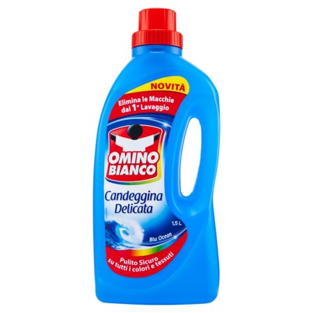 Omino Bianco Candeggina Delicata Blu Ocean 1,5LT
