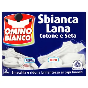 Omino Bianco Sbianca Lana