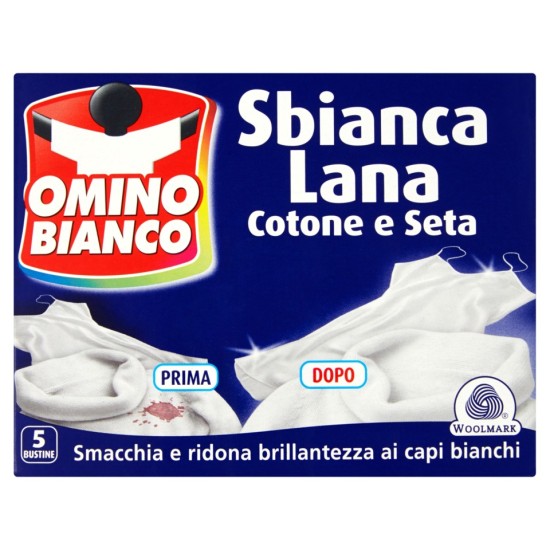 Omino Bianco Sbianca Lana