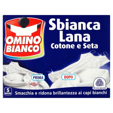 Omino Bianco Sbianca Lana