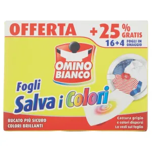 Fogli Salva Colore Omino Bianco 20pz
