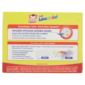 Fogli Salva Colore Omino Bianco 20pz 2