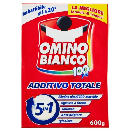 Omino Bianco Additivo Smacchiatore 100più 600g
