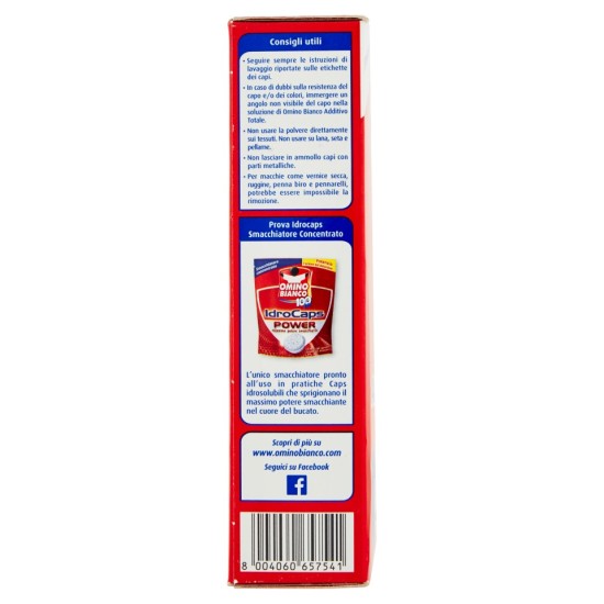 Omino Bianco Additivo Smacchiatore 100più 600g