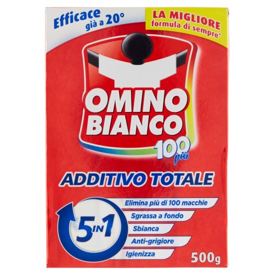 Omino Bianco Additivo Smacchiatore 100più 600g