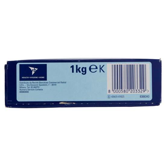 Codice a barre di Finish lavastoviglie cristalli di sale 14kg