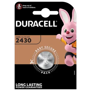 CR 2430 Batteria Duracell 3v Litio DL2430