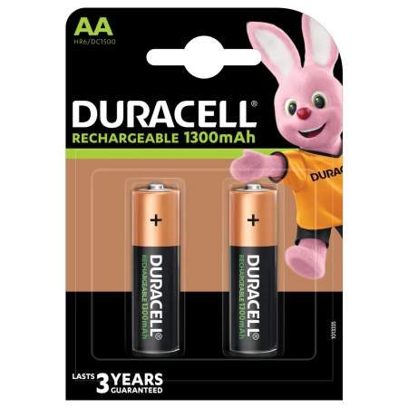 Duracell Batterie AA Stilo Pile Ricaricabili