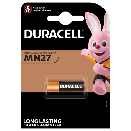 Duracell Batteria Telecomando MN27 - A27, 27A, V27A, 8LR732