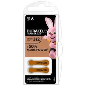 Batterie Acustiche 312 in confezione da 6 2